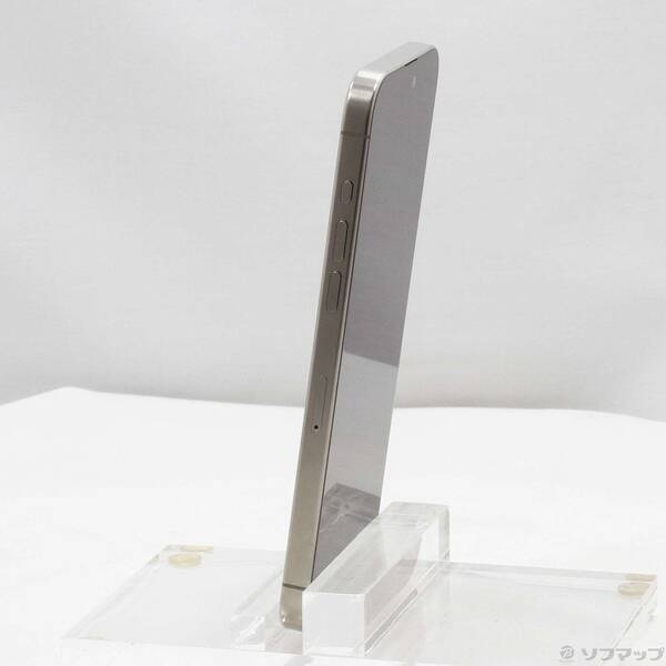 【中古】Apple(アップル) iPhone15 Pro Max 512GB ナチュラルチタニウム MU6W3J／A SIMフリー 【269-ud】