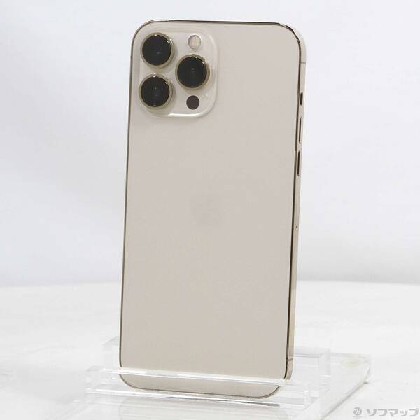 【中古】Apple(アップル) iPhone13 Pro Max 512GB ゴールド MLJV3J／A SIMフリー 【269-ud】