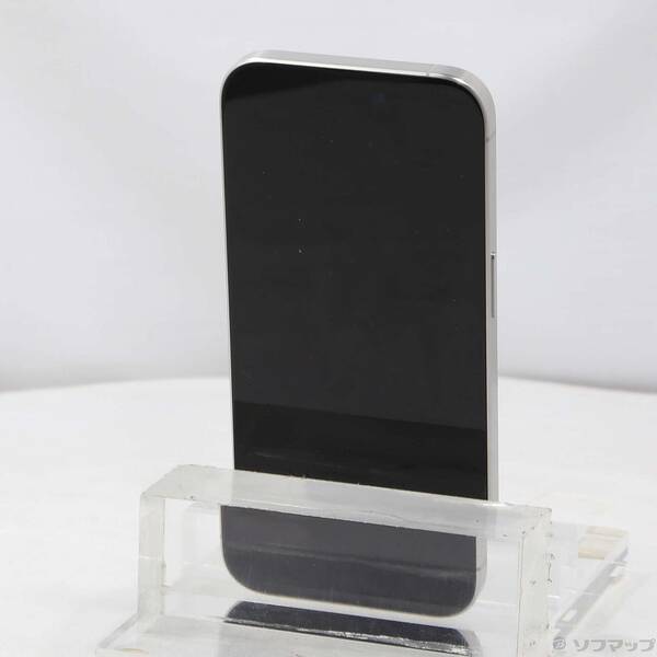 【中古】Apple(アップル) iPhone15 Pro 128GB ホワイトチタニウム MTU83J／A SIMフリー 【196-ud】