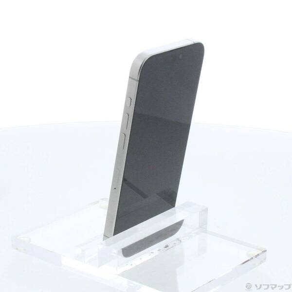 【中古】Apple(アップル) iPhone15 Pro 256GB ホワイトチタニウム MTUD3J／A SIMフリー 【377-ud】
