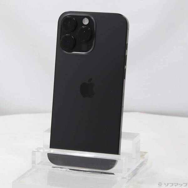 【中古】Apple(アップル) iPhone16 Pro Max 512GB ブラックチタニウム MYWL3J／A SIMフリー 【262-ud】