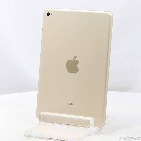 【中古】Apple(アップル) iPad mini 4 128GB ゴールド MK9Q2J／A Wi-Fi 【371-ud】