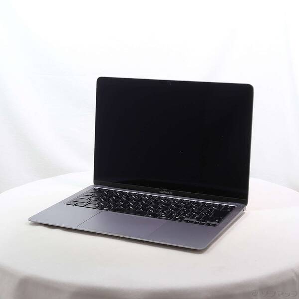 【中古】Apple(アップル) MacBook Air 13.3-inch Late-2020 MGN73J／A Apple M1 8コアCPU_8コアGPU 8GB SSD512GB スペースグレイ 〔14.7 Sonoma〕 【368-ud】