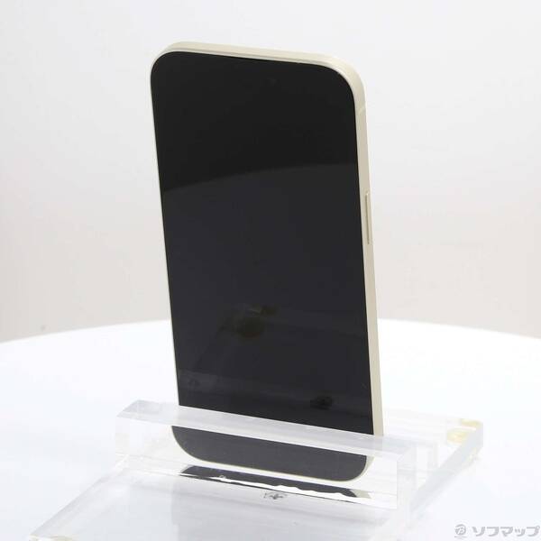 【中古】Apple(アップル) iPhone15 128GB イエロー MTMK3J／A SIMフリー 【295-ud】