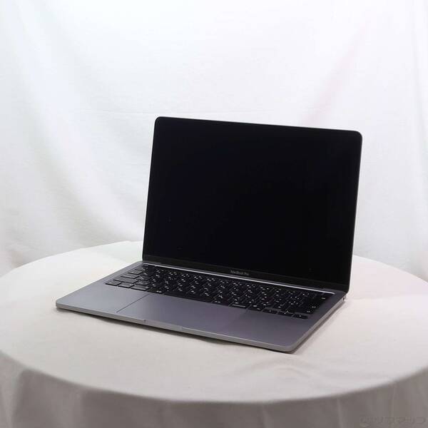 【中古】Apple(アップル) MacBook Pro 13.3-inch Late-2020 MYD92J／A Apple M1 8コアCPU_8コアGPU 8GB SSD512GB スペースグレイ 〔14.7 Sonoma〕 【377-ud】