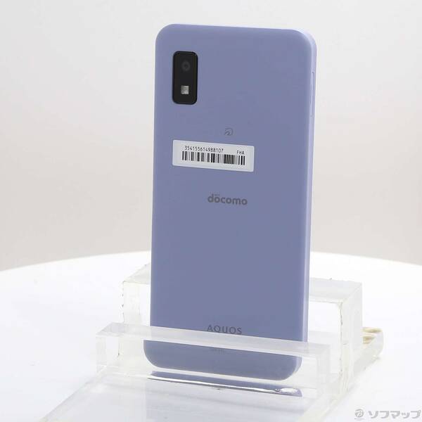 【中古】SHARP(シャープ) AQUOS wish2 64GB ブルー SH-51C docomo SIMフリー 【377-ud】