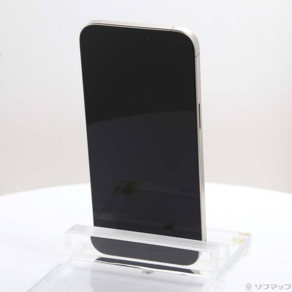 【中古】Apple(アップル) iPhone15 Pro Max 512GB ナチュラルチタニウム MU6W3J／A SIMフリー 【269-ud】