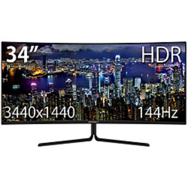 【中古】JAPANNEXT JN-VCG34144UWQHDR 【262-ud】