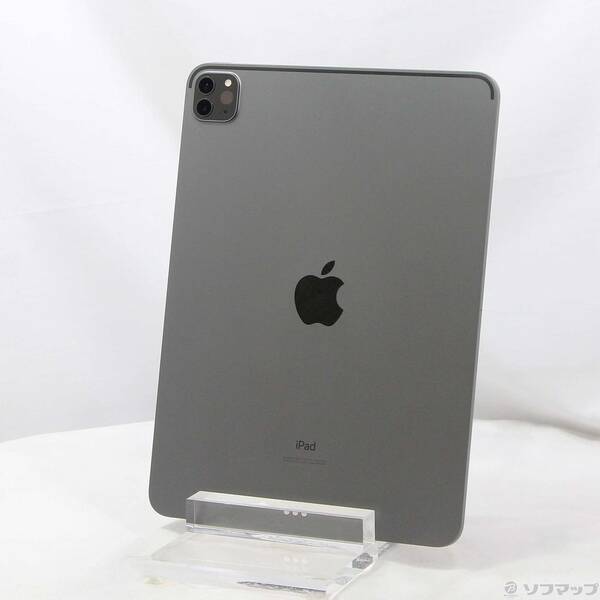 【中古】Apple(アップル) iPad Pro 11インチ 第2世代 128GB スペースグレイ MY232J／A Wi-Fi 【368-ud】