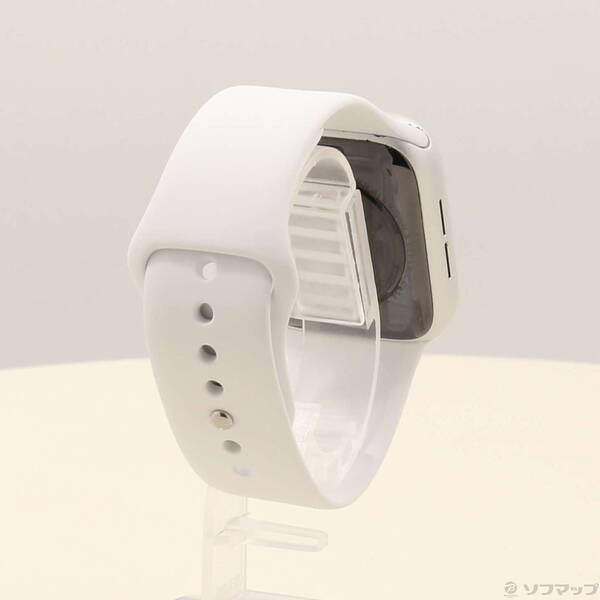 【中古】Apple(アップル) Apple Watch SE 第1世代 GPS + Cellular 44mm シルバーアルミニウムケース ホワイトスポーツバンド 【276-ud】