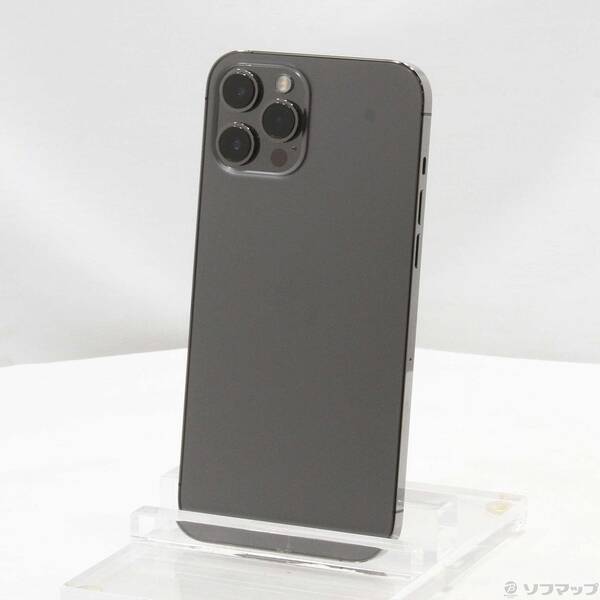 【中古】Apple(アップル) iPhone12 Pro Max 256GB グラファイト MGCY3J／A SIMフリー 【349-ud】