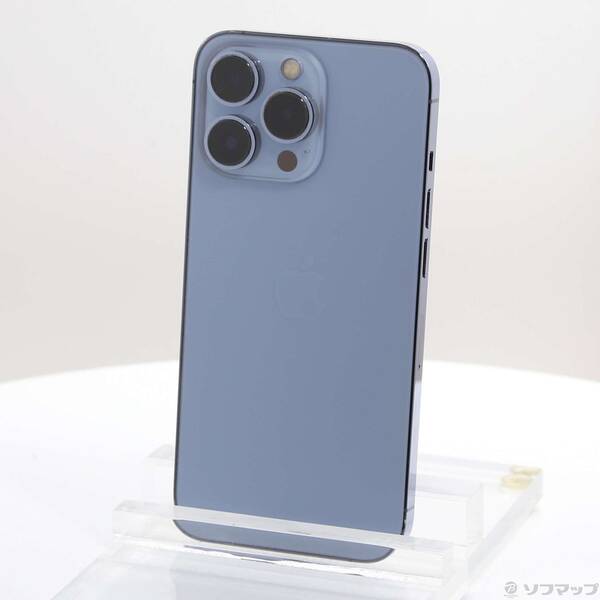 【中古】Apple(アップル) iPhone13 Pro 256GB シエラブルー MLUU3J／A SIMフリー 【348-ud】