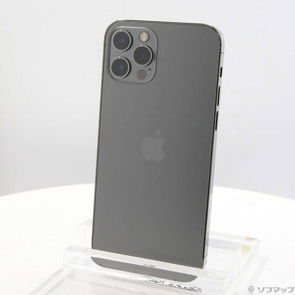 【中古】Apple(アップル) iPhone12 Pro 256GB グラファイト MGM93J／A SIMフリー 【352-ud】
