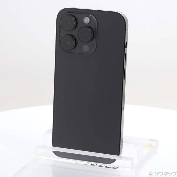 【中古】Apple(アップル) iPhone14 Pro 256GB スペースブラック NQ0Q3J／A SIMフリー 【371-ud】