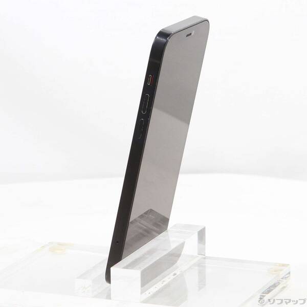【中古】Apple(アップル) iPhone12 64GB ブラック MGHN3J／A SIMフリー 【371-ud】