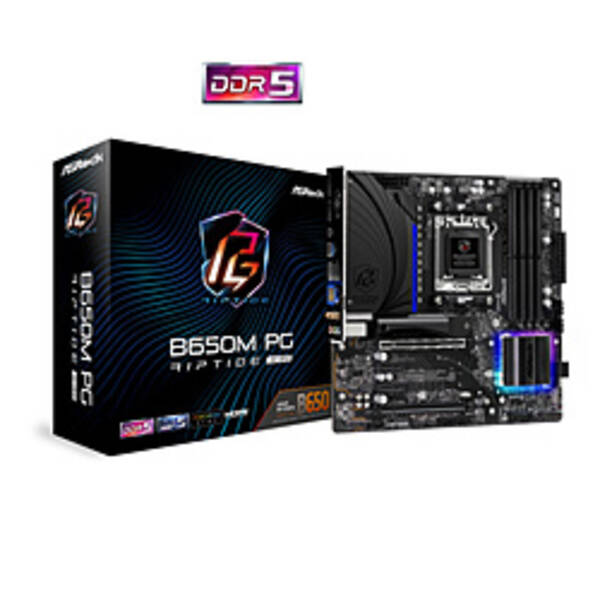 【中古】ASRock(アスロック) B650M PG Riptide WiFi 【344-ud】