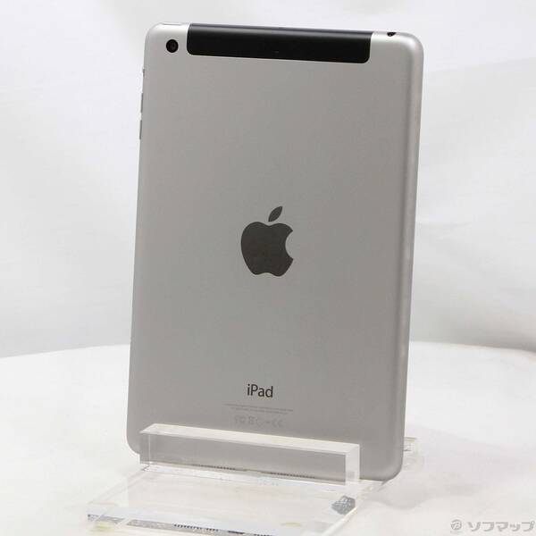 【中古】Apple(アップル) iPad mini 3 64GB スペースグレイ MGJ02J／A au 【348-ud】