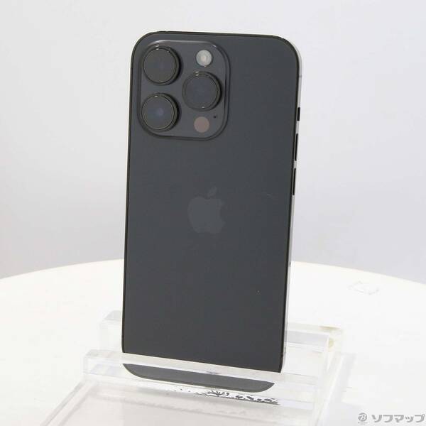 【中古】Apple(アップル) iPhone14 Pro 256GB スペースブラック MQ0Q3J/A SIMフリー 【344-ud】