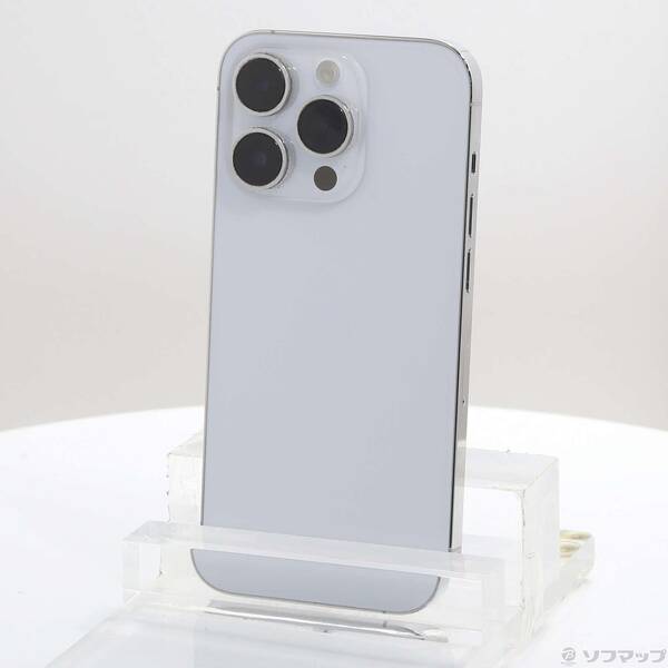 【中古】Apple(アップル) iPhone14 Pro 128GB シルバー MQ013J／A SIMフリー 【348-ud】