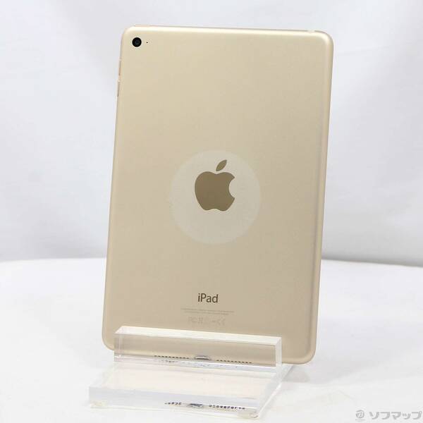 【中古】Apple(アップル) iPad mini 4 128GB ゴールド MK9Q2J／A Wi-Fi 【247-ud】