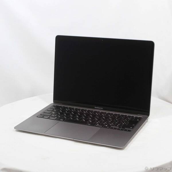 【中古】Apple(アップル) MacBook Air 13.3-inch Late-2020 MGN63J／A Apple M1 8コアCPU_7コアGPU 8GB SSD256GB スペースグレイ 〔15.3 Sequoia〕 【258-ud】