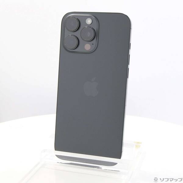【中古】Apple(アップル) iPhone16 Pro Max 256GB ブラックチタニウム MYWG3J／A SIMフリー 【262-ud】