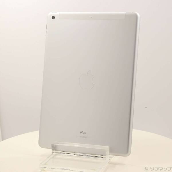 【中古】Apple(アップル) iPad 第7世代 32GB シルバー MW6C2J／A auロック解除SIMフリー 【269-ud】