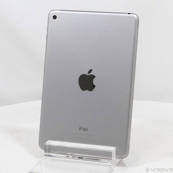 【中古】Apple(アップル) iPad mini 4 128GB スペースグレイ MK9N2J／A Wi-Fi 【258-ud】