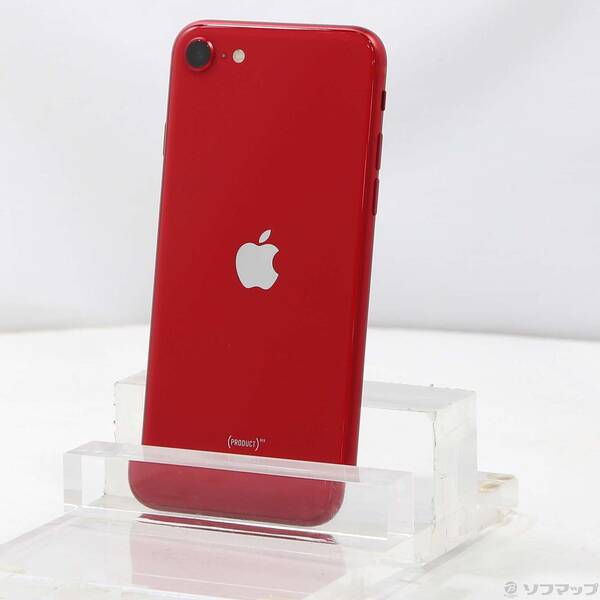 【中古】Apple(アップル) iPhone SE 第2世代 128GB プロダクトレッド MXD22J／A SIMフリー 【349-ud】