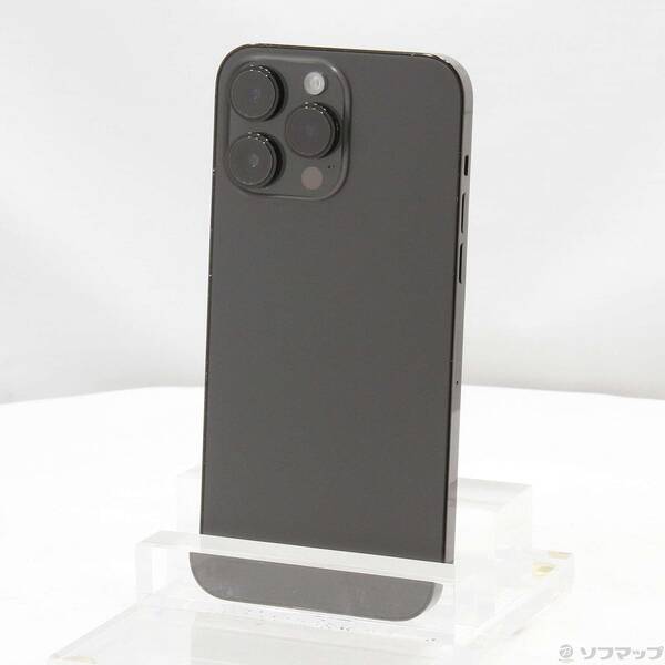 【中古】Apple(アップル) iPhone14 Pro Max 128GB スペースブラック MQ963J／A SIMフリー 【269-ud】