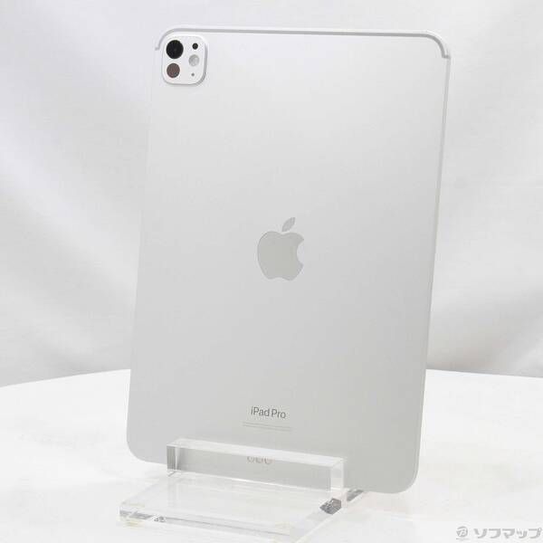 【中古】Apple(アップル) iPad Pro 11インチ 第5世代 標準ガラス 256GB シルバー MVV93J／A Wi-Fi 【198-ud】