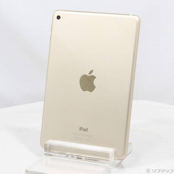 【中古】Apple(アップル) iPad mini 4 32GB ゴールド MNY32J／A Wi-Fi 【349-ud】