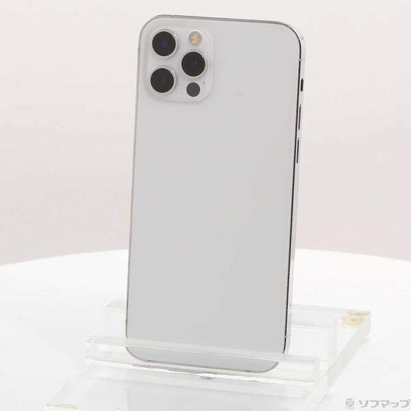 【中古】Apple(アップル) iPhone12 Pro 128GB シルバー MGM63J／A SIMフリー 【262-ud】
