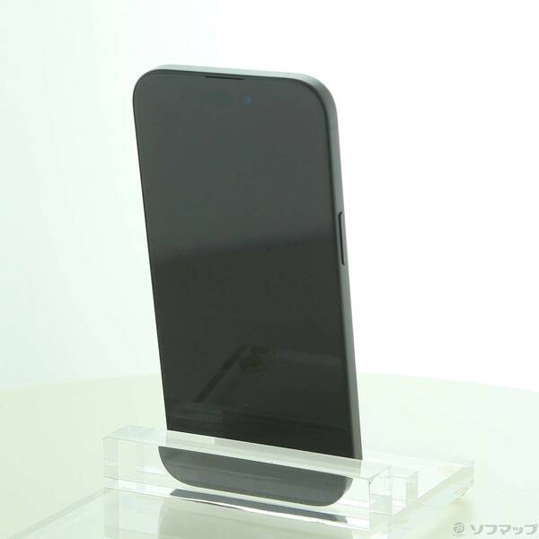 【中古】Apple(アップル) iPhone15 128GB ブラック MTMH3J／A SIMフリー 【368-ud】