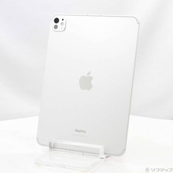 【中古】Apple(アップル) iPad Pro 11インチ 第5世代 Nano-textureガラス 2TB シルバー MWRT3J／A SIMフリー 【262-ud】