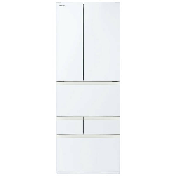 【中古】TOSHIBA(東芝) 〔展示品〕 冷蔵庫 VEGETA（ベジータ）FHシリーズ グランホワイト GR-Y600FH-EW ［幅68.5cm ／601L ／6ドア ／観音開きタイプ ／2025年］ 【276-ud】