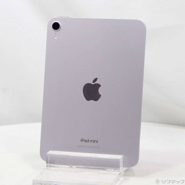 【中古】Apple(アップル) iPad mini(A17 Pro) 128GB パープル MXN93J／A Wi-Fi 【297-ud】