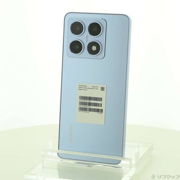 【中古】Xiaomi(シャオミ) Xiaomi 14T 256GB チタンブルー XIG07 au SIMフリー 【269-ud】