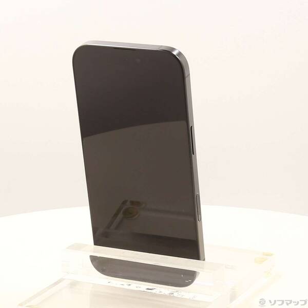 【中古】Apple(アップル) iPhone16 Pro 256GB ブラックチタニウム MYN03J／A SIMフリー 【262-ud】