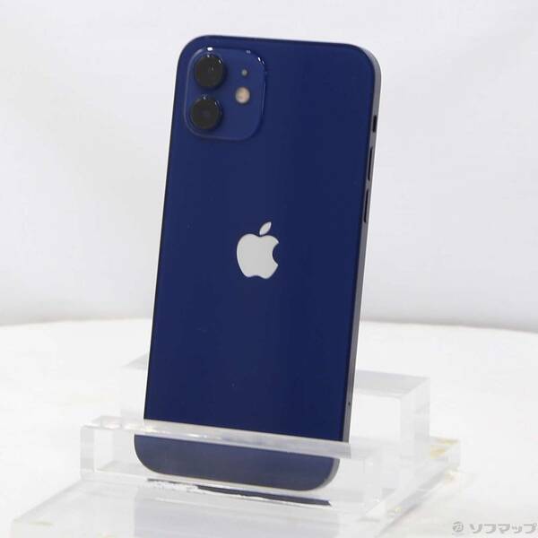 【中古】Apple(アップル) iPhone12 64GB ブルー MGHR3J／A SIMフリー 【348-ud】(2)
