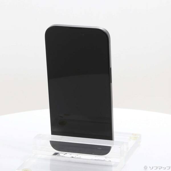 【中古】Apple(アップル) iPhone15 256GB ブラック MTMN3J／A SIMフリー 【258-ud】