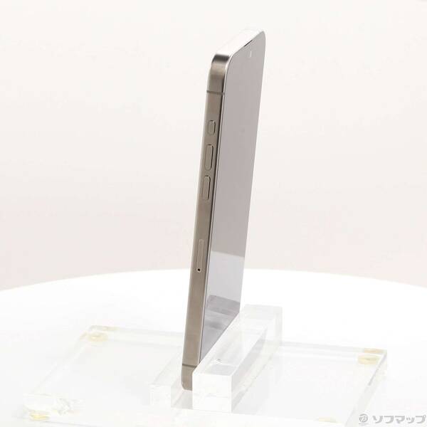【中古】Apple(アップル) iPhone15 Pro Max 256GB ナチュラルチタニウム MU6R3J／A SIMフリー 【377-ud】