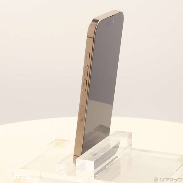【中古】Apple(アップル) iPhone16 Pro 128GB デザートチタニウム MYMX3J／A SIMフリー 【297-ud】