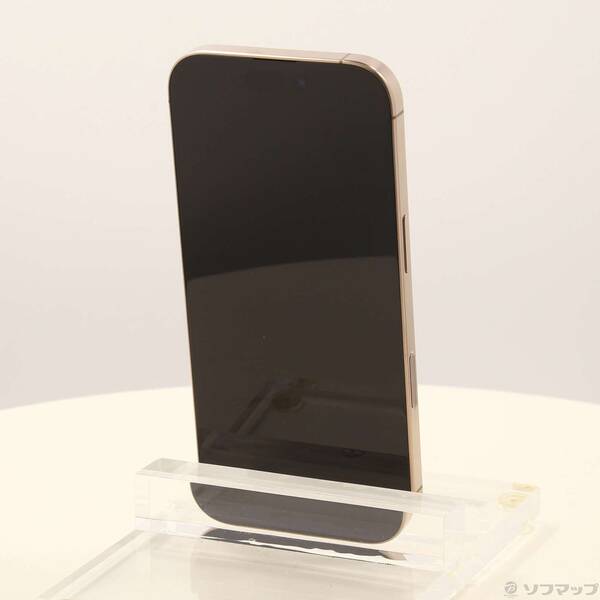 【中古】Apple(アップル) iPhone16 Pro 128GB デザートチタニウム MYMX3J／A SIMフリー 【297-ud】