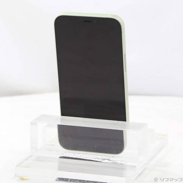 【中古】Apple(アップル) iPhone12 mini 128GB グリーン MGDQ3J／A SIMフリー 【349-ud】