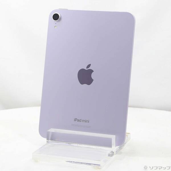 【中古】Apple(アップル) iPad mini(A17 Pro) 128GB パープル MXN93J／A Wi-Fi 【276-ud】