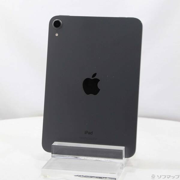 【中古】Apple(アップル) iPad mini 第6世代 256GB スペースグレイ MK7T3J／A Wi-Fi 【262-ud】