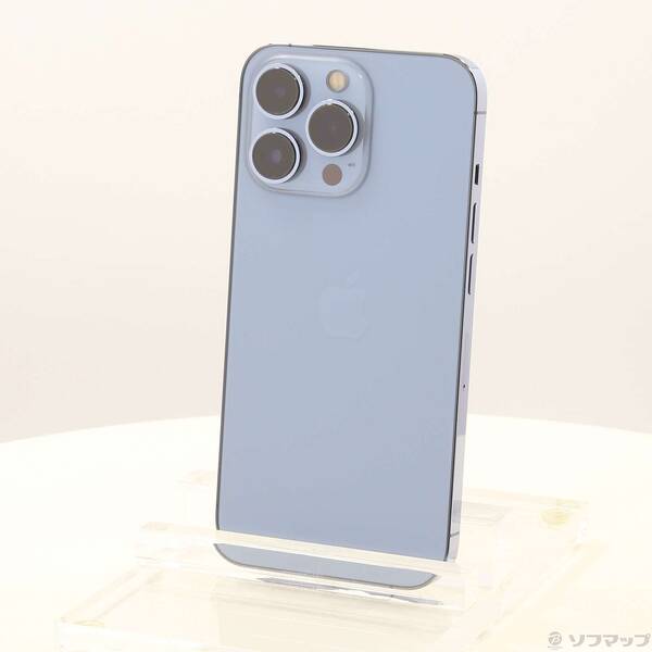【中古】Apple(アップル) iPhone13 Pro 128GB シエラブルー MLUK3J／A SIMフリー 【349-ud】