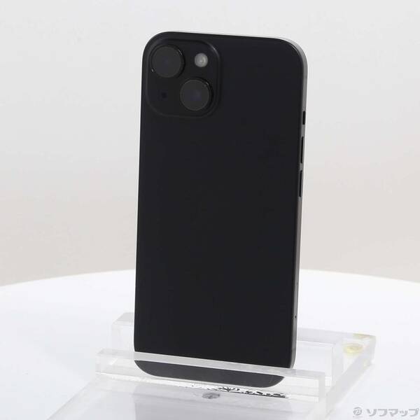 【中古】Apple(アップル) iPhone15 256GB ブラック MTMN3J／A SIMフリー 【262-ud】