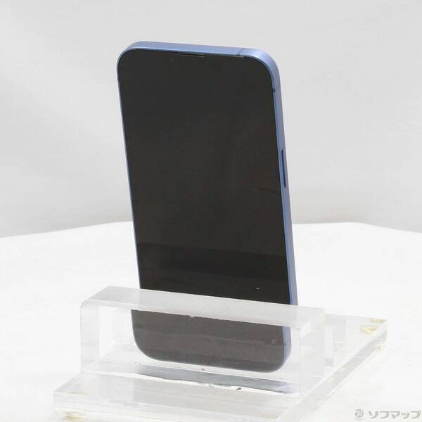 【中古】Apple(アップル) iPhone13 128GB ブルー MLNG3J／A SIMフリー 【295-ud】